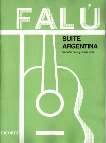 FALU Eduardo (1923- Argentina)<br><br>Suite Argentina